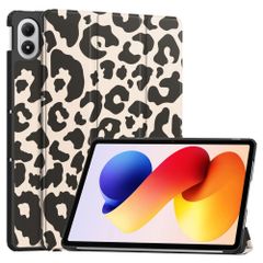 imoshion Design Trifold Bookcase Xiaomi Redmi Pad 2 Pro - Leopard