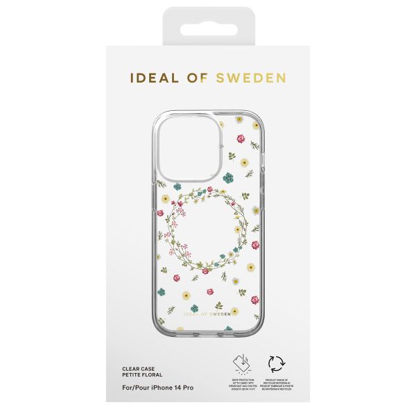 iDeal of Sweden Clear Case iPhone 14 Pro - Petite Floral