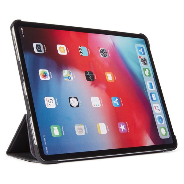 Decoded Leather Slim Cover iPad Pro 12.9 (2018/2020/2021/2022) - Zwart