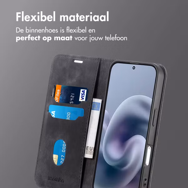 imoshion Slim Bookcase Motorola Moto G86 Power - Zwart