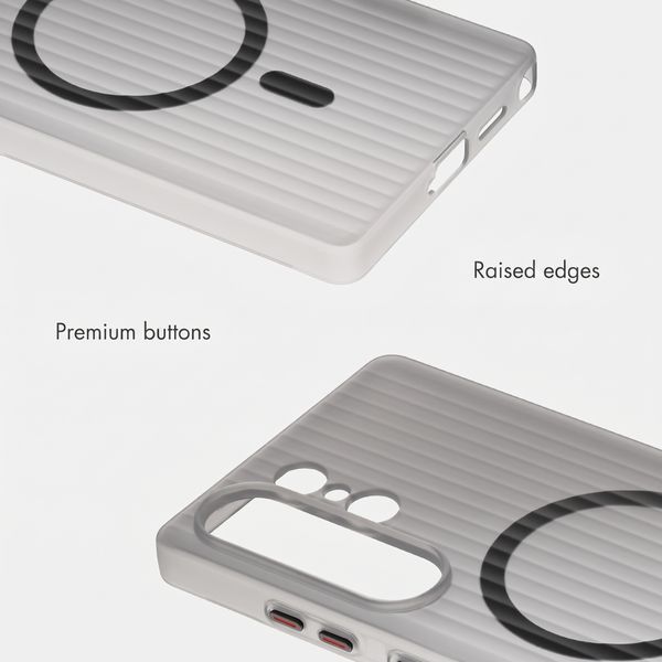 Accezz Lite Case with MagSafe | Fluted | Samsung Galaxy S26 Ultra - Grey