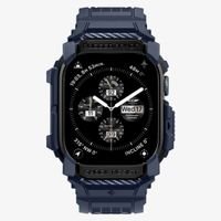 Spigen Rugged Armor™ Pro Case Apple Watch 10 - 42 mm - Navy Blue