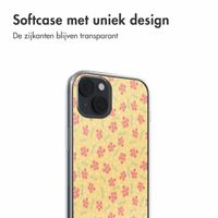 imoshion  Design hoesje iPhone 14 - Sunny Yellow Petite Flowers