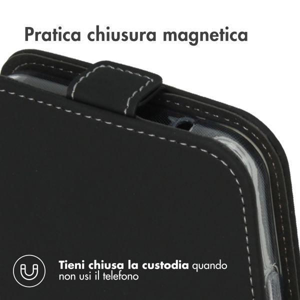 Accezz Flipcase Samsung Galaxy A34 (5G) - Zwart