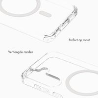 Selencia Rivièra MagSafe Backcover met afneembare haakjes Samsung Galaxy S25 / S24 - Transparant