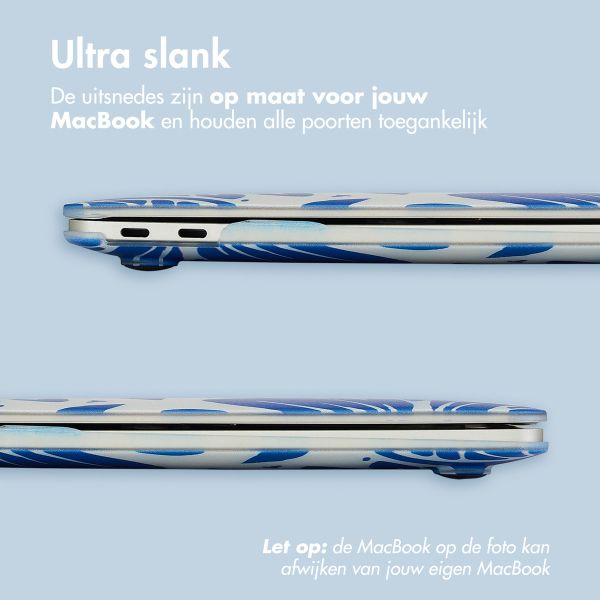 imoshion Design Laptop Cover Apple MacBook Pro 14 inch (2021 / 2023 M3 chip / 2024 M4 chip / 2025 M5 chip) - Flower Tile