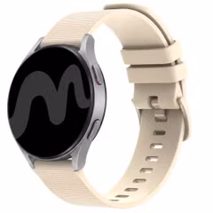 imoshion Siliconen sport bandje met gesp  - Universeel 22 mm aansluiting - Beige