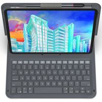 ZAGG Messenger Folio 2 Keyboard Case Apple iPad 11 (2025) 11 inch A16 / iPad 10 (2022) 10.9 inch - Charcoal