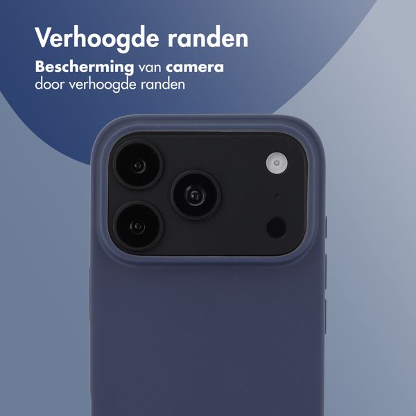 imoshion Color Backcover Apple iPhone 18 Pro / 17 Pro - Donkerblauw