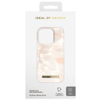iDeal of Sweden Fashion Backcover MagSafe Apple iPhone 15 Pro - Rose Pearl Marble