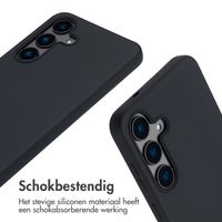 imoshion Siliconen hoesje met koord Samsung Galaxy S25 FE - Zwart