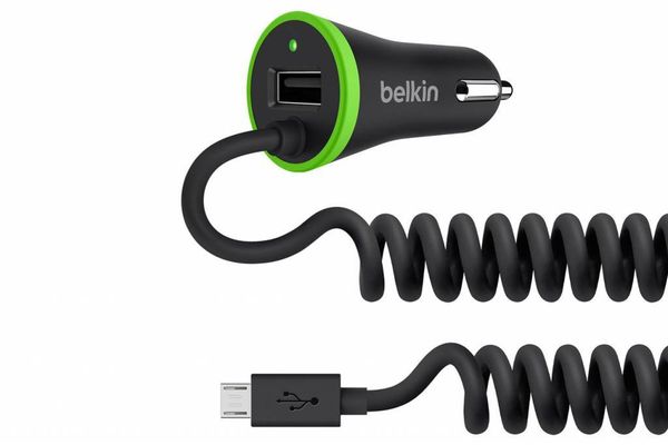 Belkin Car Charger 3,4A + USB poort en Micro-USB kabel