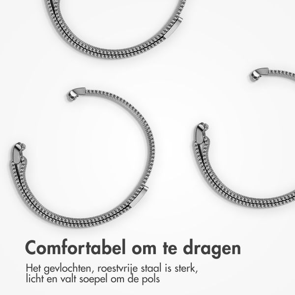 imoshion Milanees magnetisch bandje Samsung Galaxy Watch Ultra (2024/2025) - Zilver