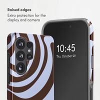 Selencia Vivid Back Cover Samsung Galaxy S26 Ultra - Dream Swirl Chocolate