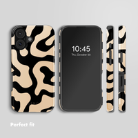 Selencia Vivid Back Cover with MagSafe Apple iPhone 17 - Art Wave Black