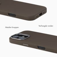 Accezz Mesh Backcover met MagSafe Apple iPhone 17 - Bruin