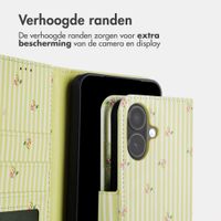 imoshion Design Bookcase Apple iPhone 16 - Garden Stripes