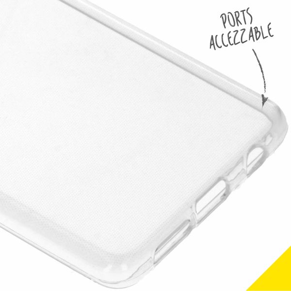 Accezz Clear Backcover Samsung Galaxy S10 - Transparant