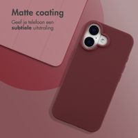 imoshion Color Backcover Apple iPhone 16 - Wine Red