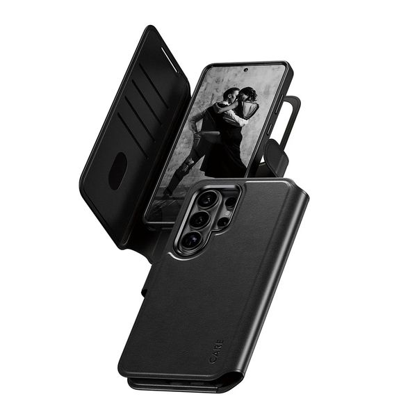 CARE by PanzerGlass Tango 2 in 1 Wallet Case MagSafe Samsung Galaxy S26 Ultra - Transparant