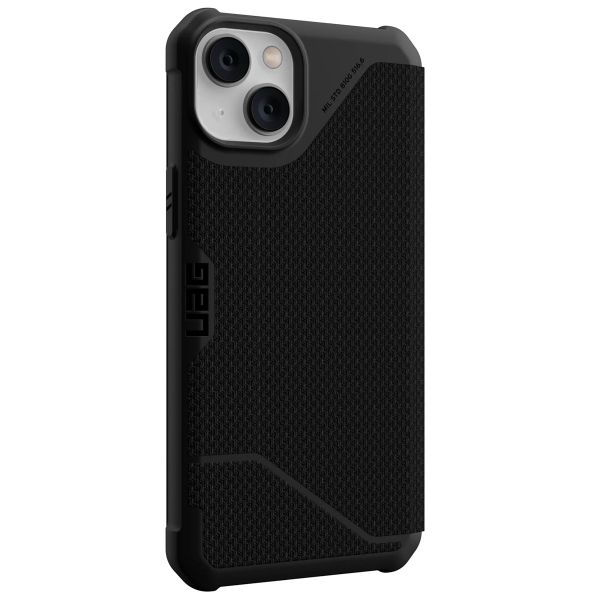 UAG Metropolis Bookcase Apple iPhone 14 Plus - Kevlar Black
