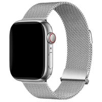 imoshion Milanees magnetisch bandje Apple Watch | 44/45/46/49 mm - Zilver