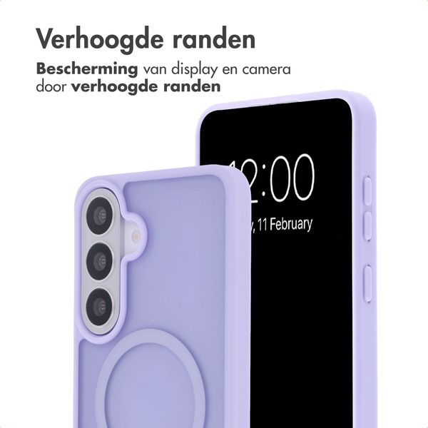 imoshion Color Guard Backcover met MagSafe Samsung Galaxy S26 FE / S25 FE - Lila