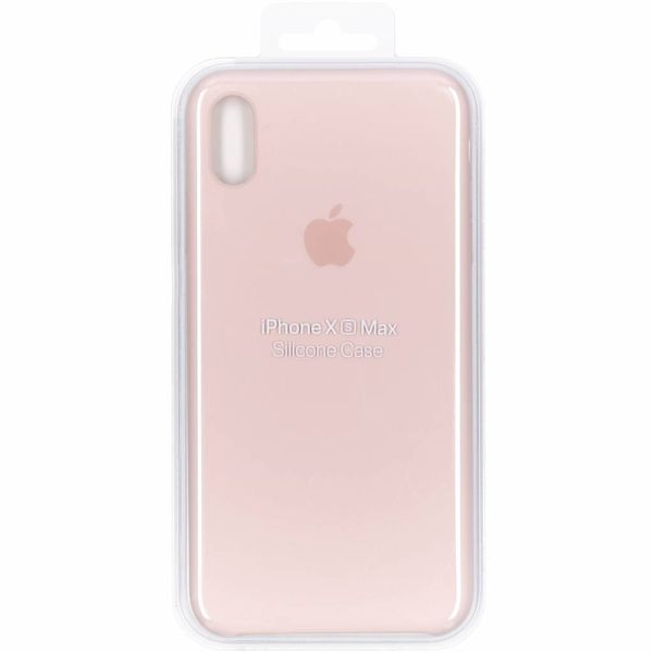 Apple Silicone Backcover Apple iPhone Xs Max - Pink Sand