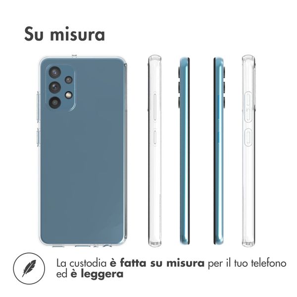 Accezz Clear Backcover Samsung Galaxy A32 (4G) - Transparant