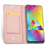 Dux Ducis Slim Softcase Bookcase Samsung Galaxy M20 Power - Rosé Goud