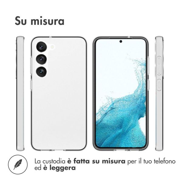 Accezz Clear Backcover Samsung Galaxy S23 - Transparant