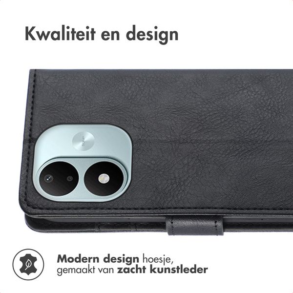 imoshion Luxe Bookcase Xiaomi Redmi Note 17 (5G) - Zwart