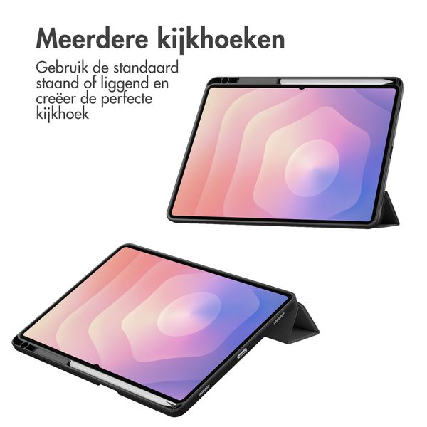 imoshion Trifold Hardcase Bookcase Samsung Galaxy Tab S11 Ultra - Zwart