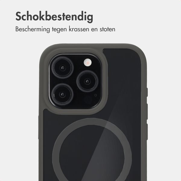 Accezz Hold Backcover met MagSafe Apple iPhone 15 Pro - Grey