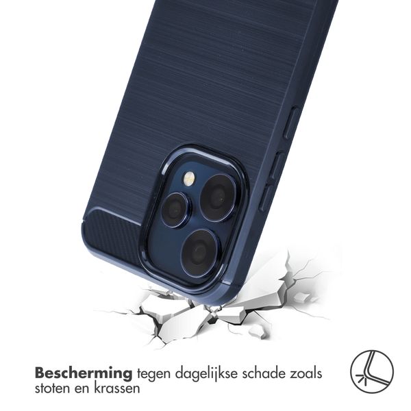 imoshion Brushed Backcover Oppo Reno15 F (5G) - Donkerblauw