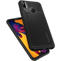 Spigen Marked Armor Backcover Huawei P20 Lite - Zwart