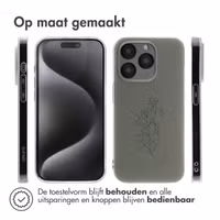 imoshion Design hoesje Apple iPhone 15 Pro - Floral Green