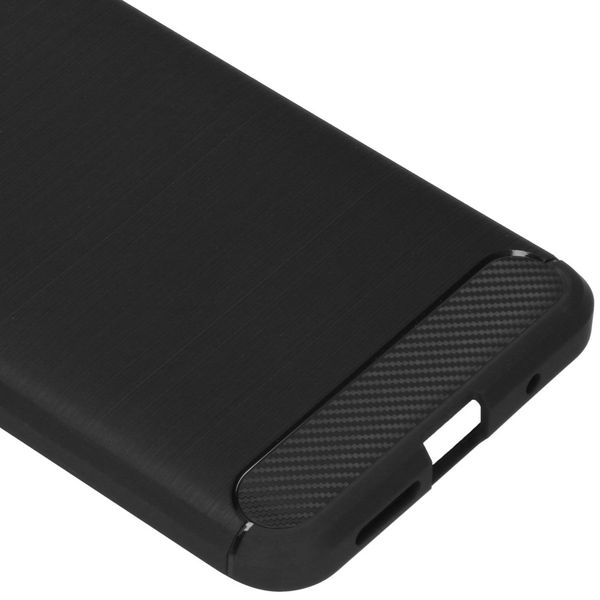 Brushed Backcover Xiaomi Poco M3 - Zwart