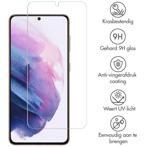 Selencia Gehard Glas Screenprotector Samsung Galaxy S22 Plus / S23 Plus