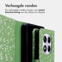 imoshion Design Bookcase Xiaomi Redmi Note 14 Pro (4G) - Green Flowers