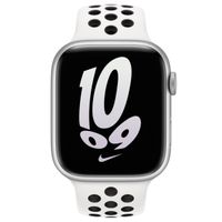 Apple Nike Sport Band Apple Watch Series 1-10 / SE / Ultra (2) - 42/44/45/46/49 mm - White / Black