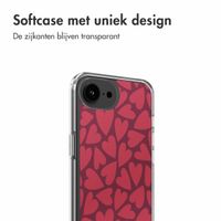 imoshion Design hoesje Apple iPhone 16e - Hearty Coral Dust