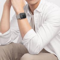 Uniq Strova Steel Link bandje Apple Watch | 44/45/46/49 mm - Sterling