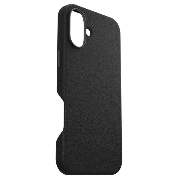 OtterBox Symmetry Cactus leren Backcover met MagSafe Apple iPhone 16 Plus - Noir Ash