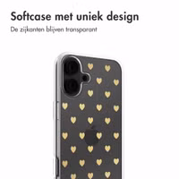 imoshion Design hoesje Apple iPhone 16 - Golden Hearts