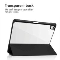 imoshion Trifold Hard Case Book Cover Apple iPad Air 11 inch (2026) M4 / (2025) M3 / (2024) M2 / Air 5 (2022) / Air 4 (2020) - Black