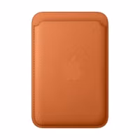 Apple FineWoven Wallet MagSafe with 'Find My' feature - Fox Orange