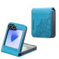 imoshion Mandala Bookcase Samsung Galaxy Z Flip 5 - Turquoise
