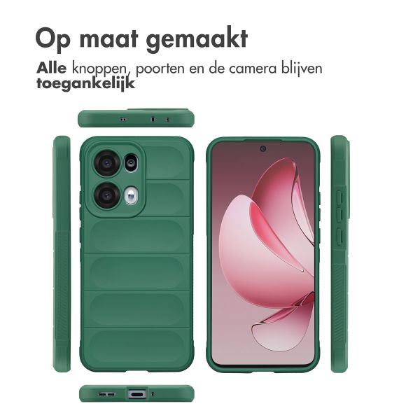 imoshion EasyGrip Backcover Oppo Reno 13 Pro - Donkergroen