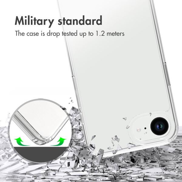 Accezz Xtreme Impact Back Cover Apple iPhone 17e / 16e - Transparent